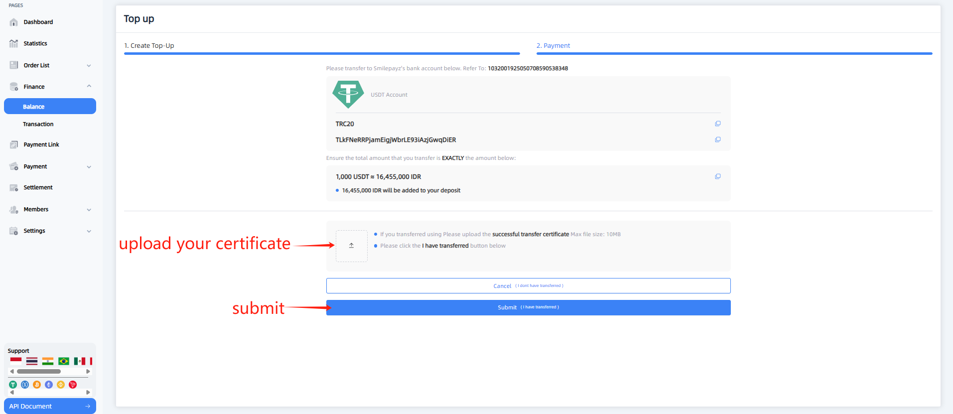 Transaction Details
